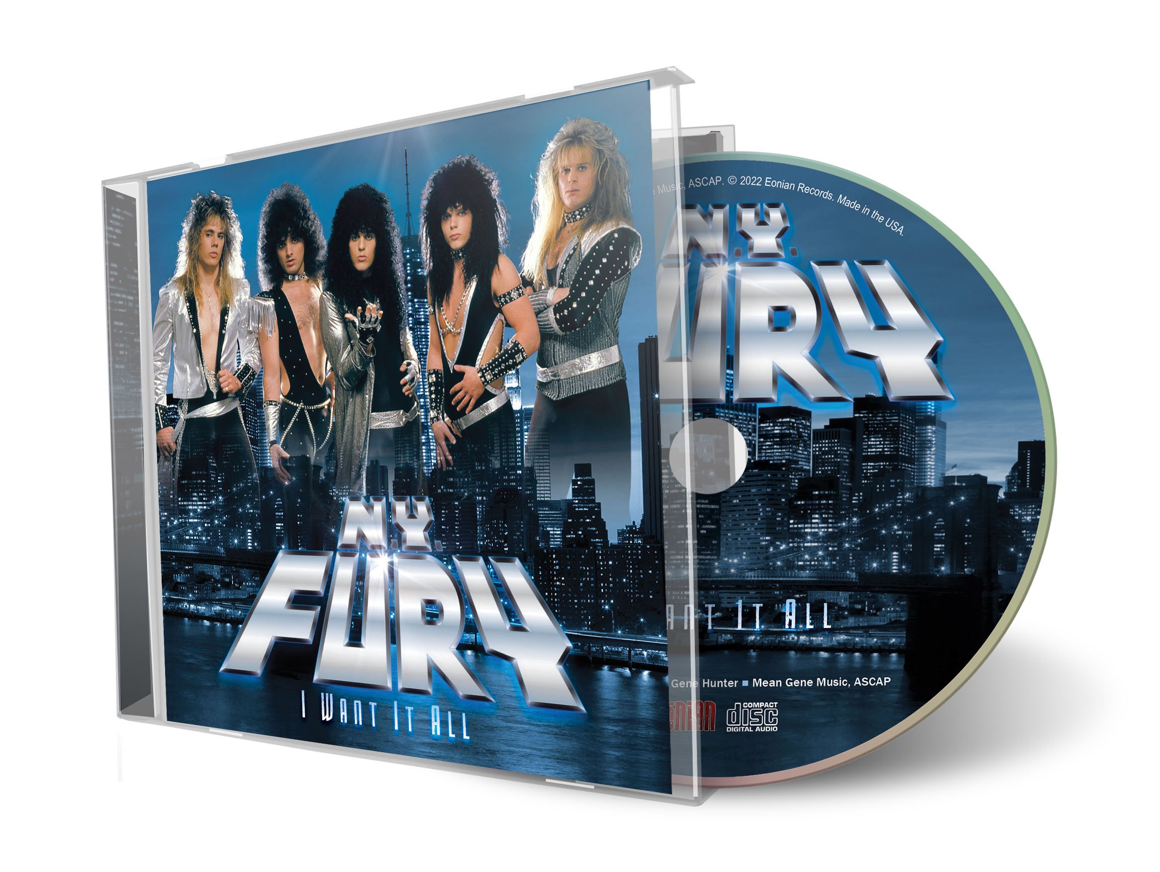 N.Y. FURY - I Want It All — Eonian Records